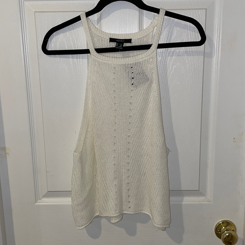 Light sweater tank